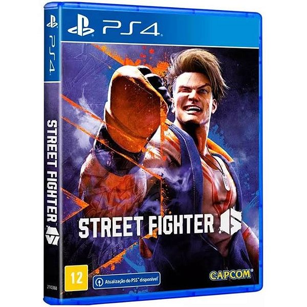 STREET FIGHTER 6 - PS4 - NOVO